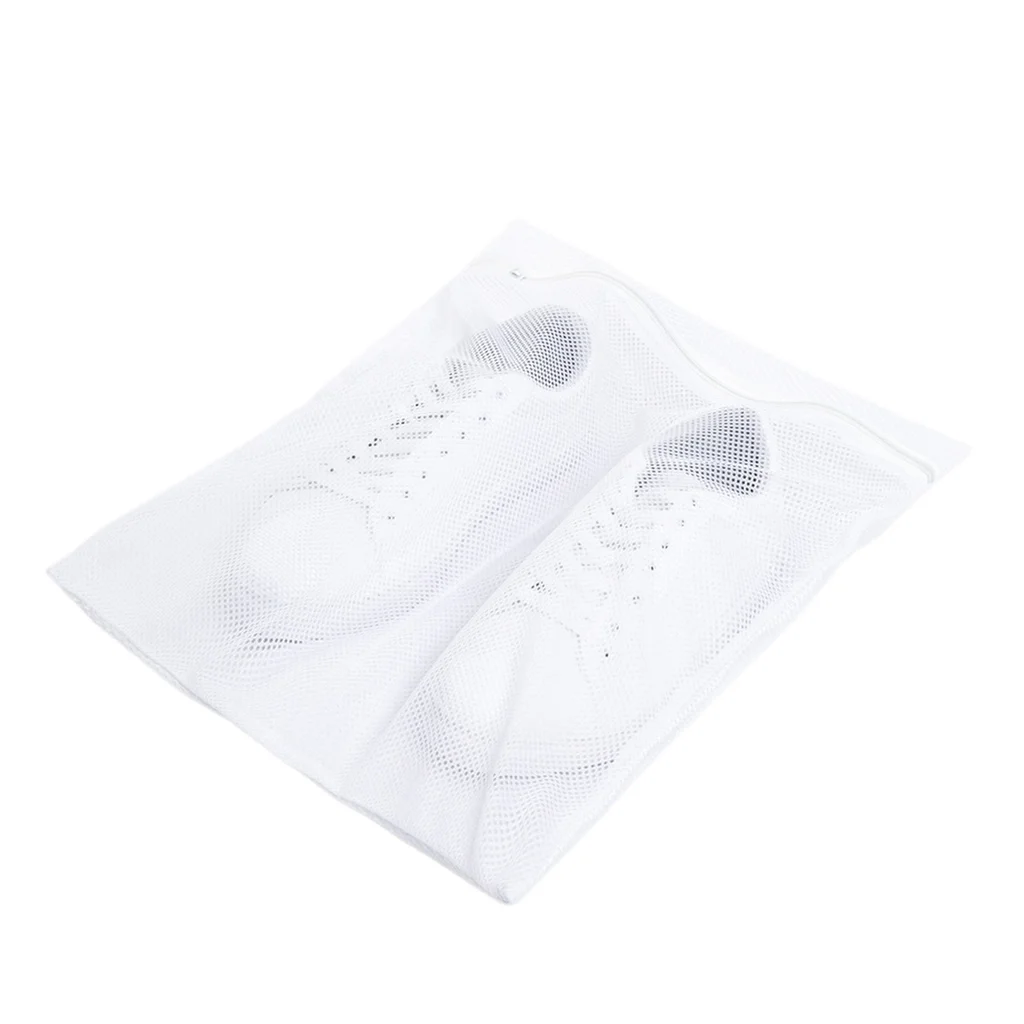 Ocean Home White Color Shoe Washing Net 35 x 40 cm