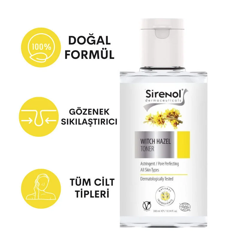Sirenol Festigende Hamamelis Reinigungstonikum 300 ml