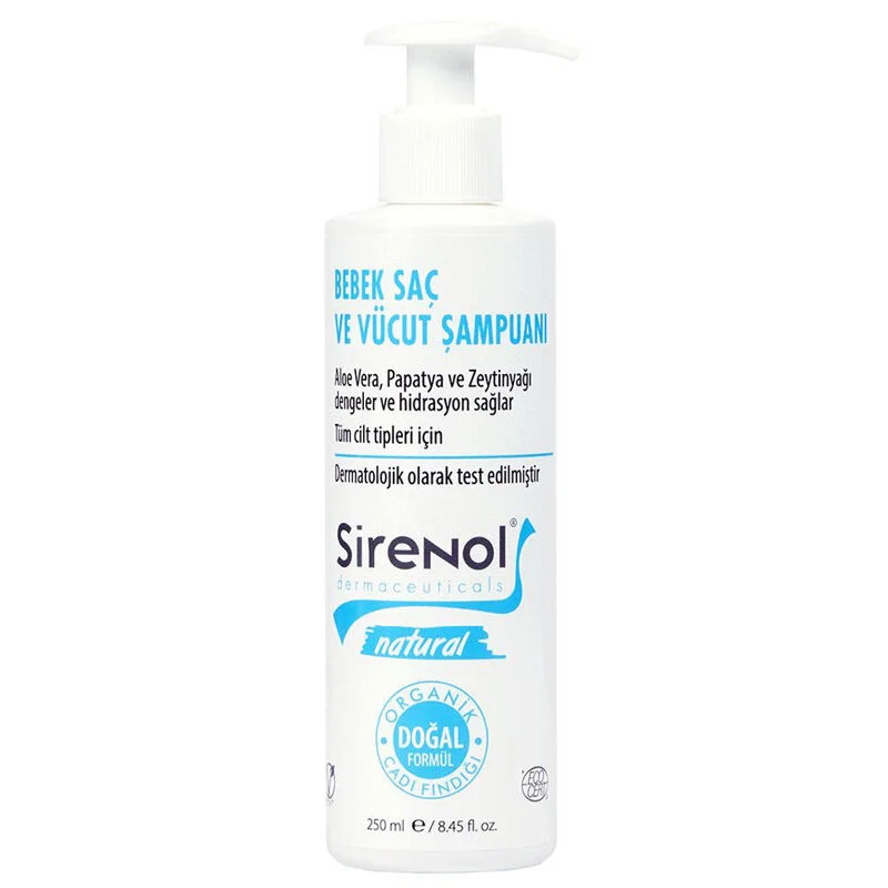 Sirenol Baby Hair And Body Shampoo 250 ml