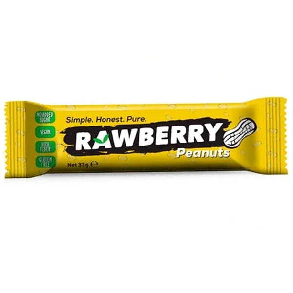 Rawberry Snacks Peanut Bar 33 gr