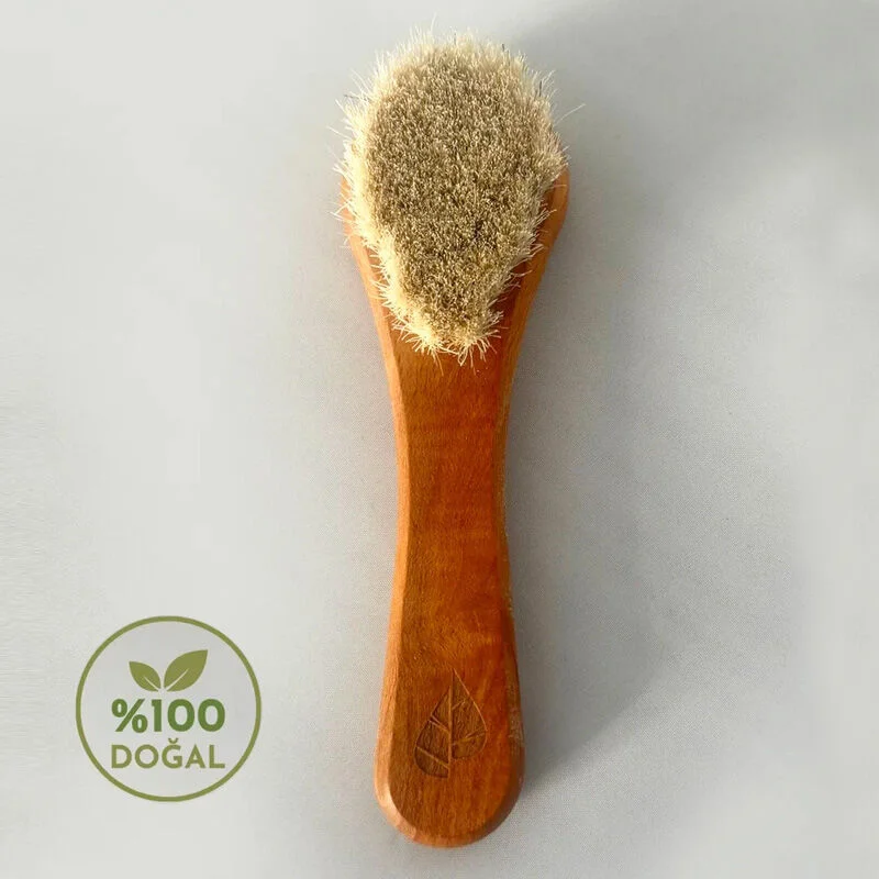 Ecowera Natural Horse Hair Face Brush