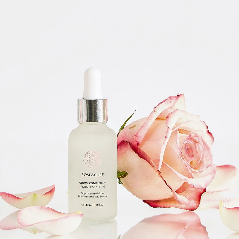 RoseAndCure Strahlungsserum - Intensive Feuchtigkeitspflege &amp; Glättung 30ml
