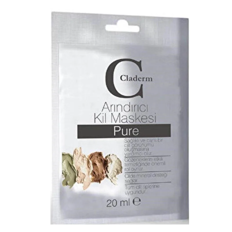 Claderm Purifying Clay Mask With Pure Content 20 ml