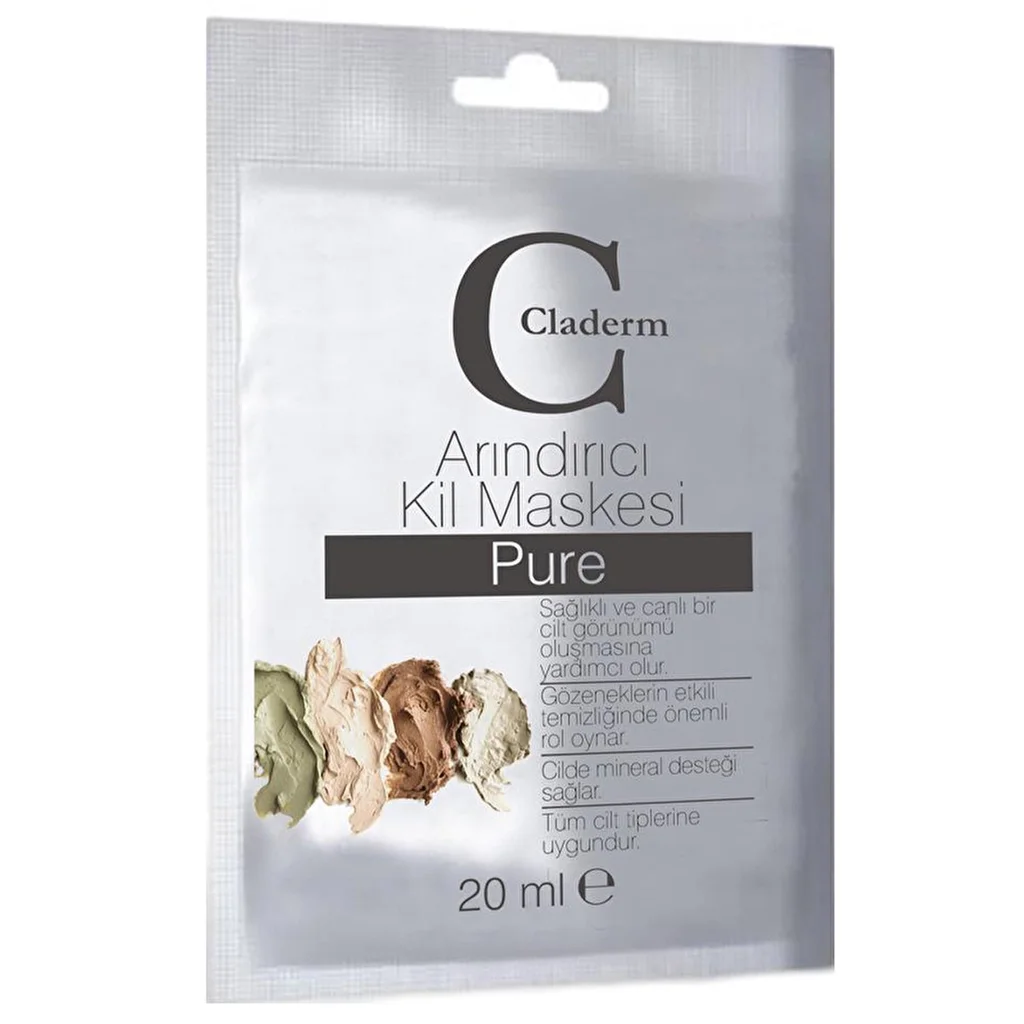 Claderm Purifying Clay Mask With Pure Content 20 ml