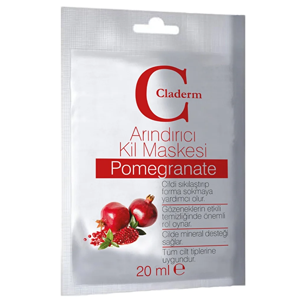 Claderm Pomegranate Purifying Clay Mask 20 ml