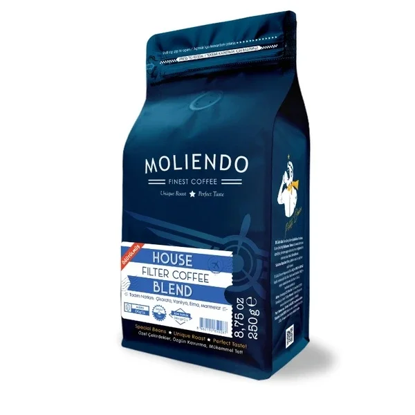 Moliendo House Blend Filter Coffee (ground Filter Coffee) 250 gr