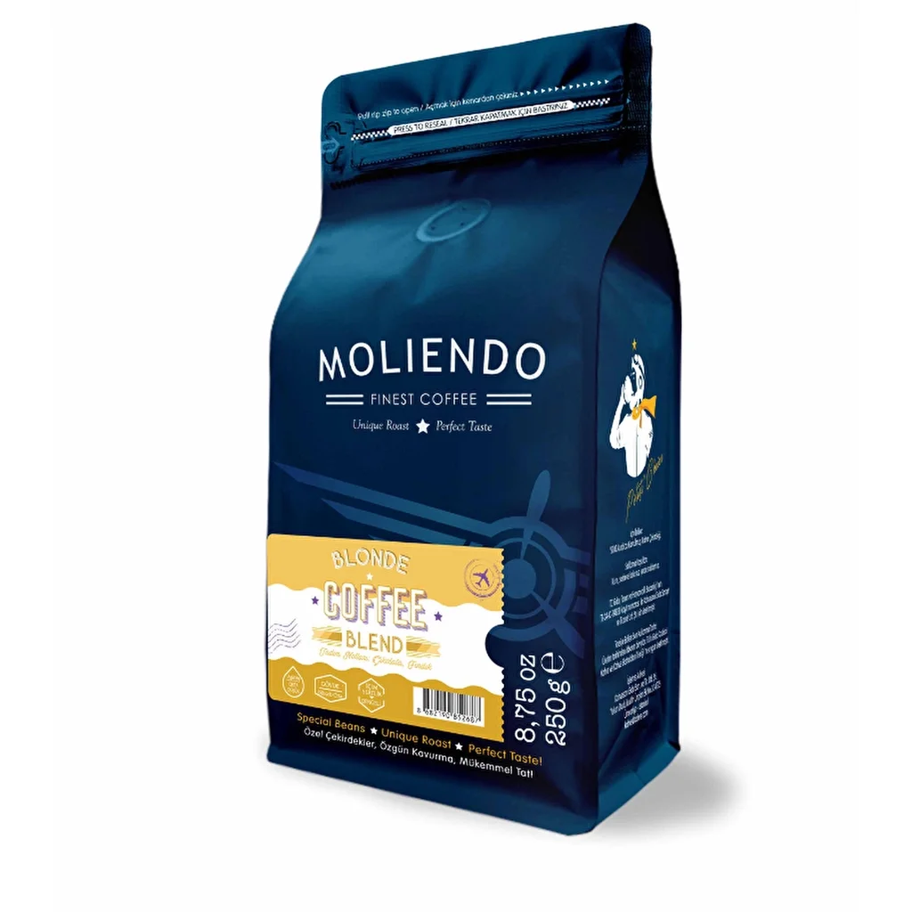 Moliendo Blonde Kaffee-Mischung - Kolumbianische & Guatemaltekische Bohnen 250g