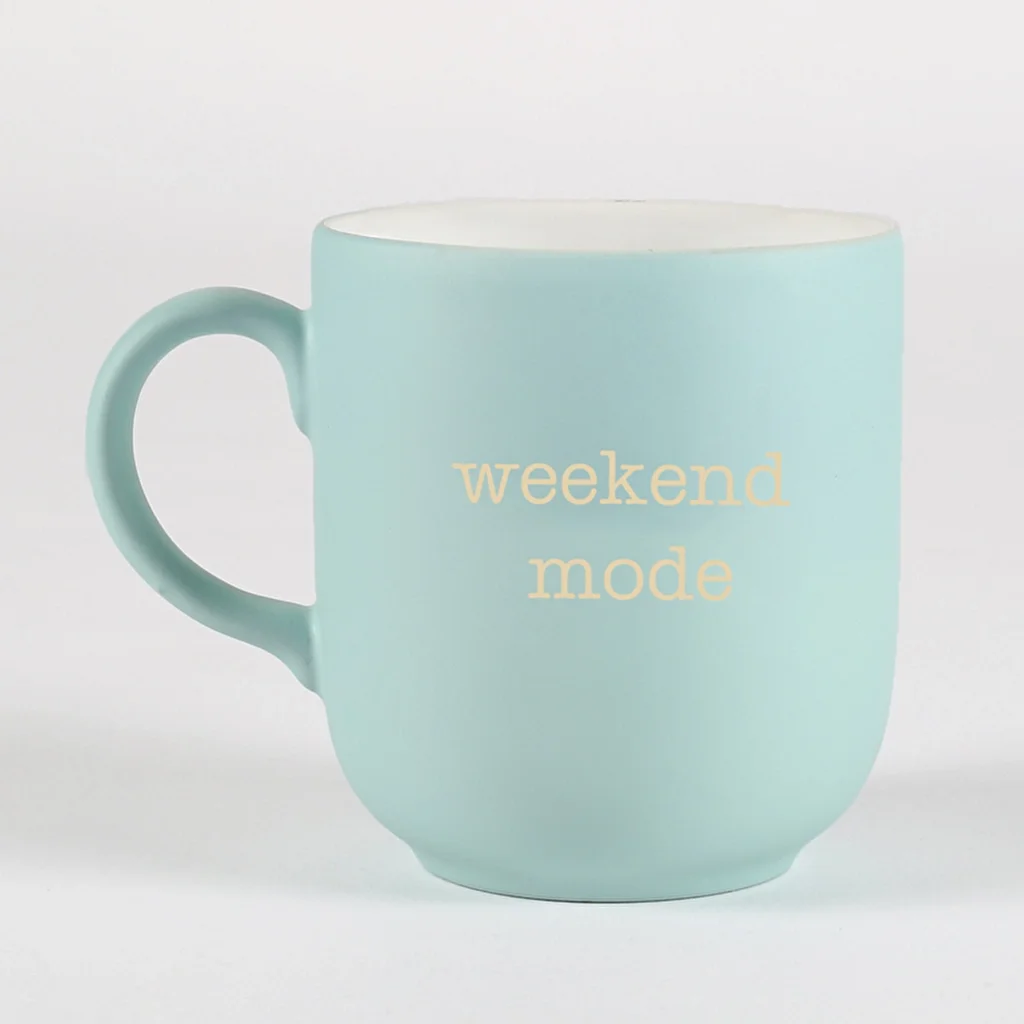 Rakle Weekend Mode Mug Blue 400 cc