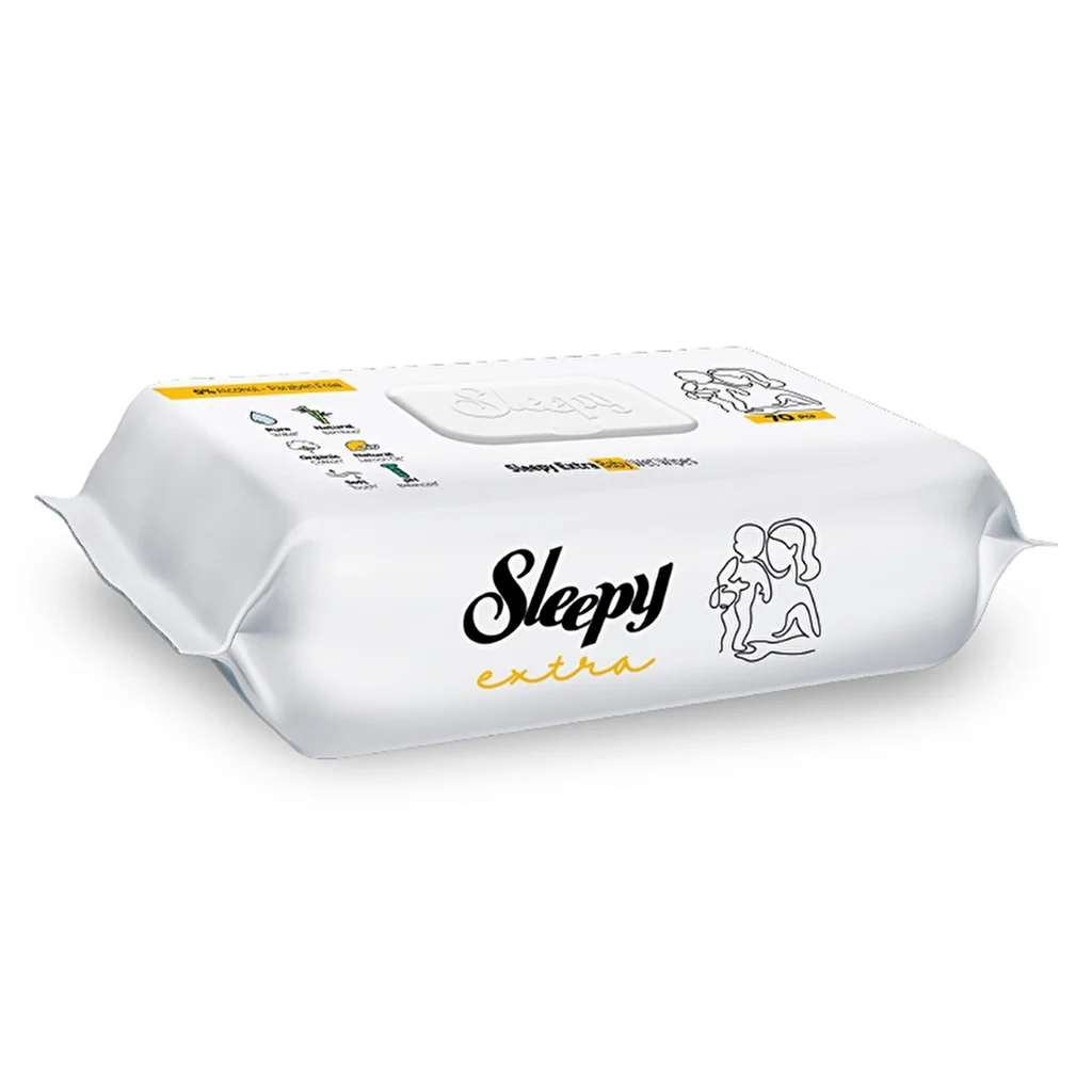 Салфетки влажные Sleepy Extra 70 шт