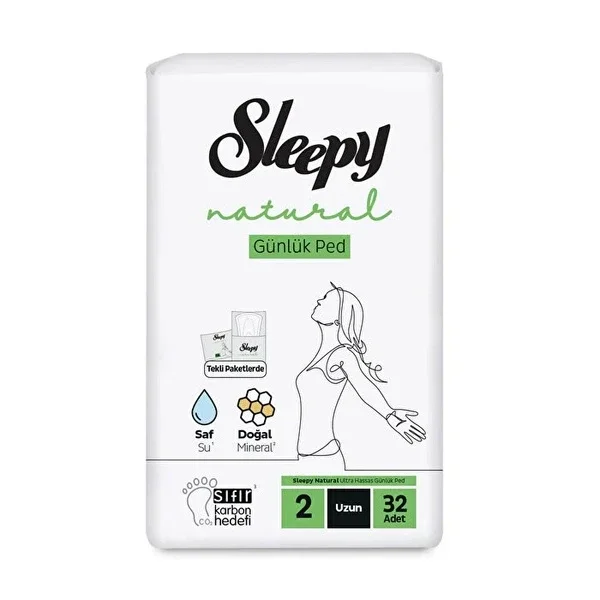 Sleepy Daily Super Long Pads - 32 Count for Ultimate Comfort