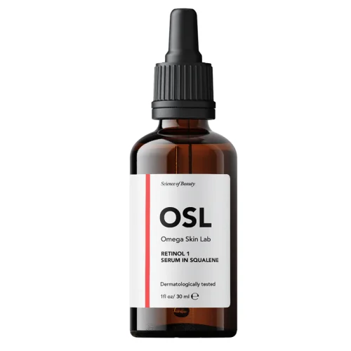 Osl Omega Skin Lab سيروم أو إس إل أوميجا سكين لاب ريتينول 1 بالسكوالين 30 مل