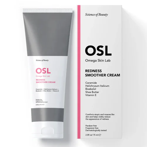 Osl Omega Skin Lab كريم أو إس إل أوميجا سكين لاب لتخفيف الاحمرار 75 مل