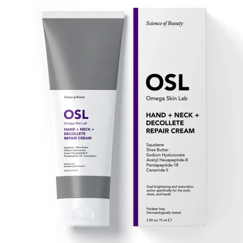 Osl Omega Skin Lab Hand + Neck + Decollete Repair Cream 75 ml