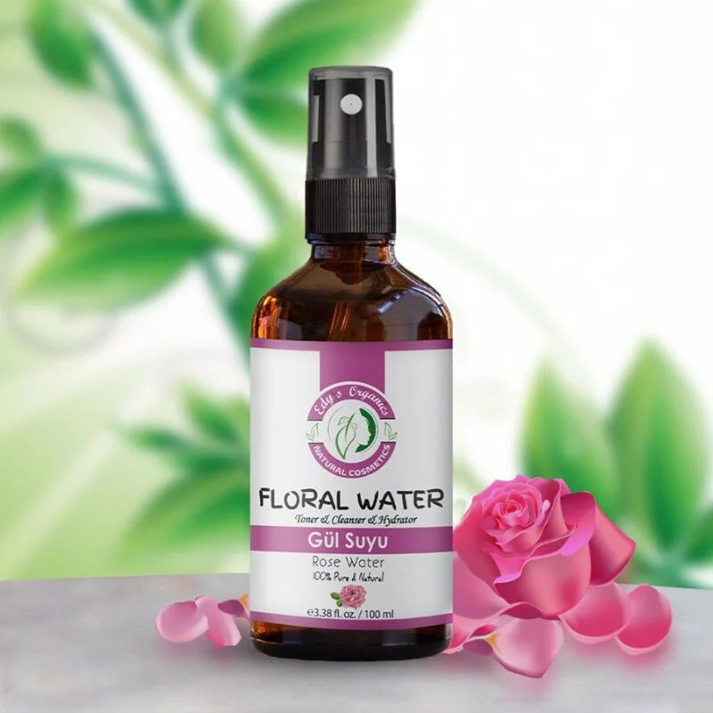Edys Organics 100ml Rose Water - Natural Hydrating Toner