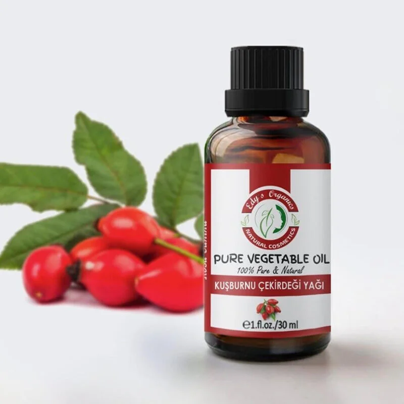 Edys Organics Rosehip Seed Oil - 30ml Natural Skin Care