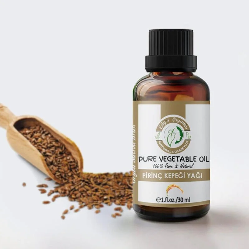 Edys Organics Rice Bran Oil 30ml - Pure, Healthy Cooking Oil