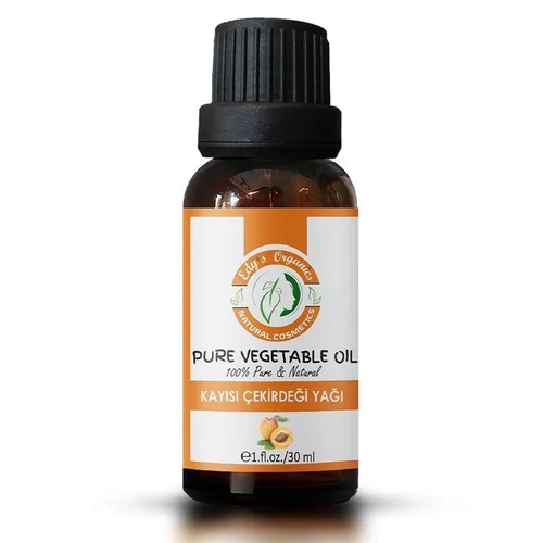 Edys Organics زيت نواة المشمش من إيديز أورجانيكس، 30 مل للعناية بالبشرة نقية وطبيعية