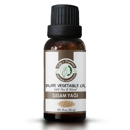 Edys Organics Pure Sesame Oil - 30ml, Cold-Pressed &amp; Natural