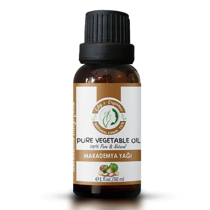 Edys Organics 30ml Macadamia Oil - Pure &amp; Nourishing Oil