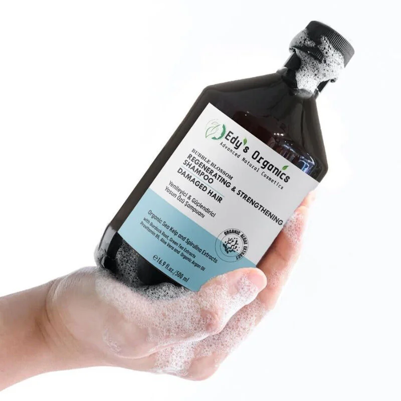 Шампунь для укрепления с водорослями Edys Organics 500 мл
