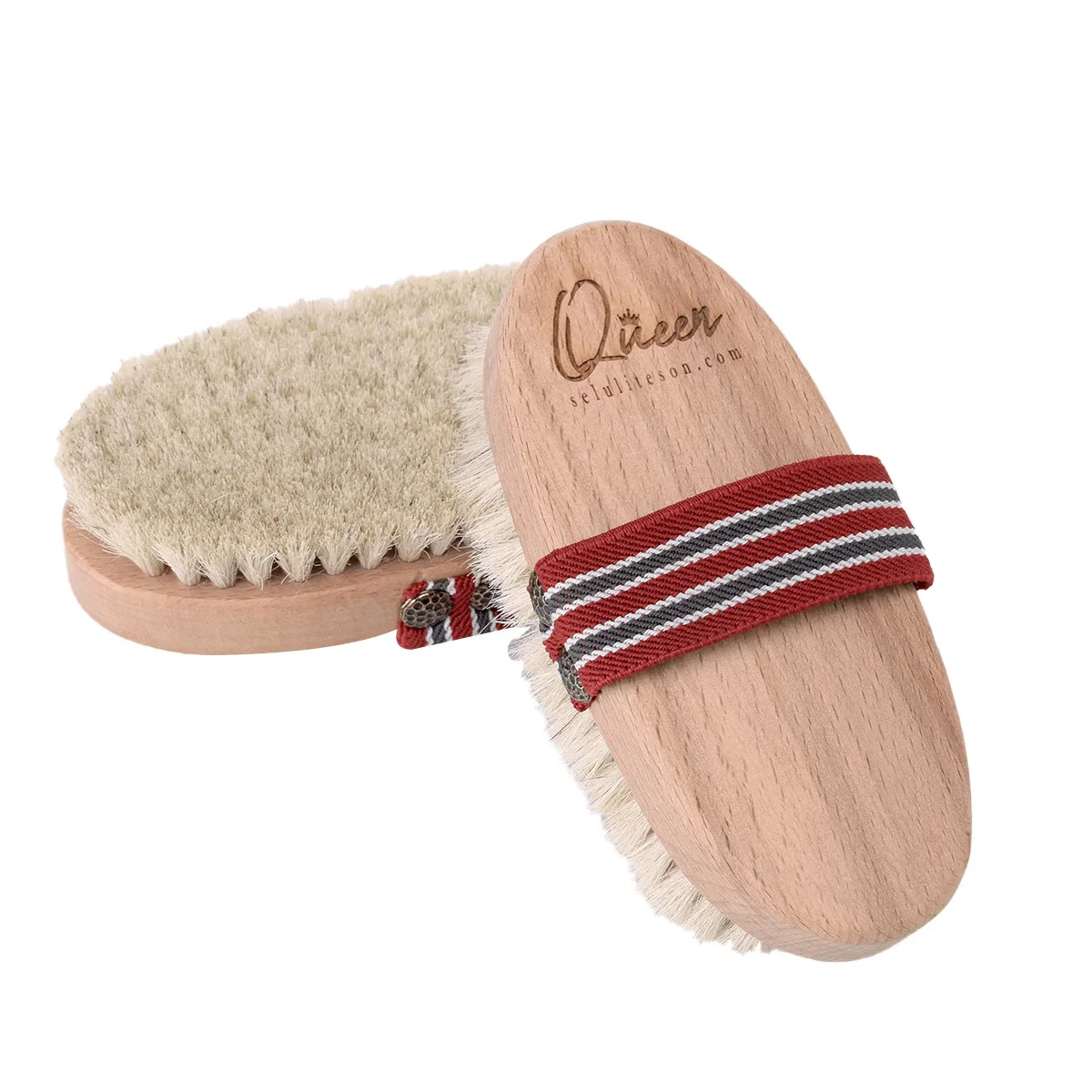Queen Brush Horse Hair Massage Brush