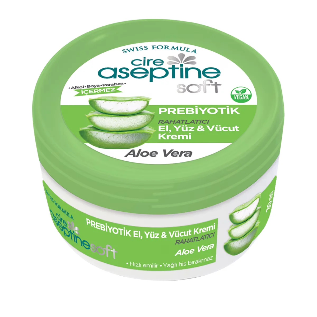 Cire Aseptine كريم سيري أسيبتين سوفت بخلاصة الصبار المهدئ والمغذي والبريبايوتيك 30 مل