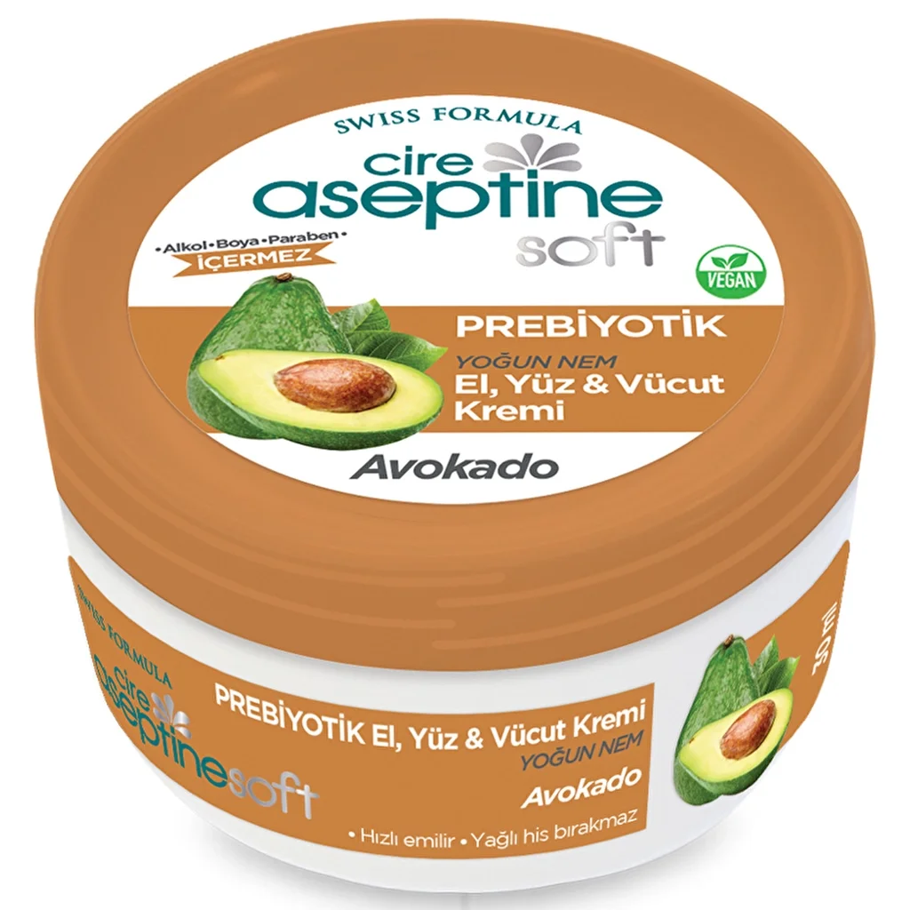 Cire Aseptine Soft Avocado Extract Intensive Moisturizing Prebiotic Cream 30 ml