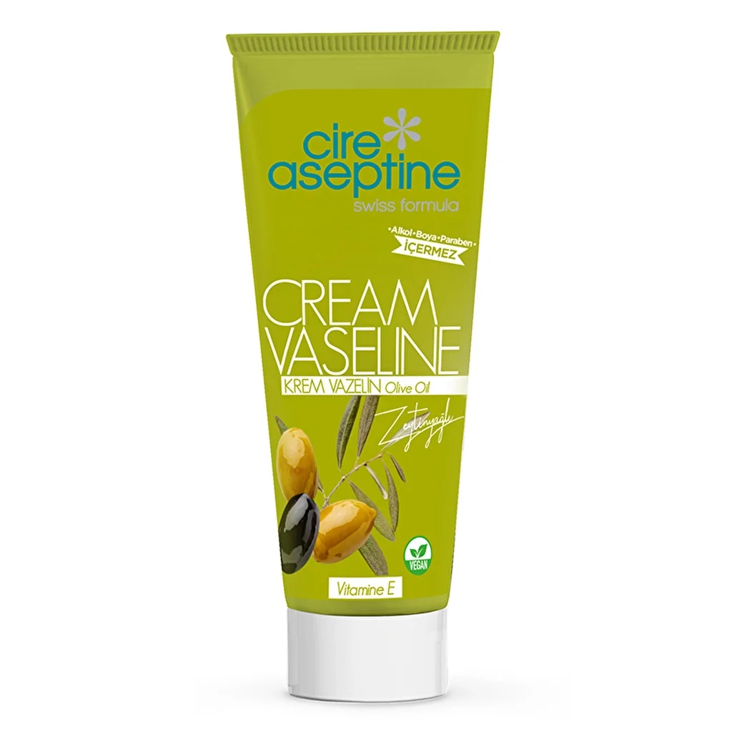 Cire Aseptine كريم زيت الزيتون سيري أسيبتين مع الفازلين وفيتامين هـ 75 مل