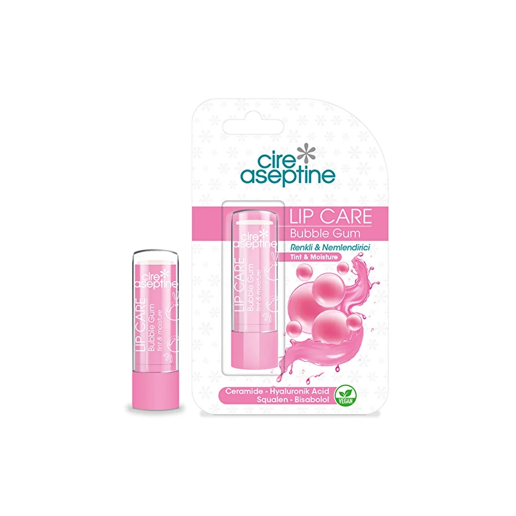 Cire Aseptine Colored Lip Care Cream Bubble Gum 1 pcs