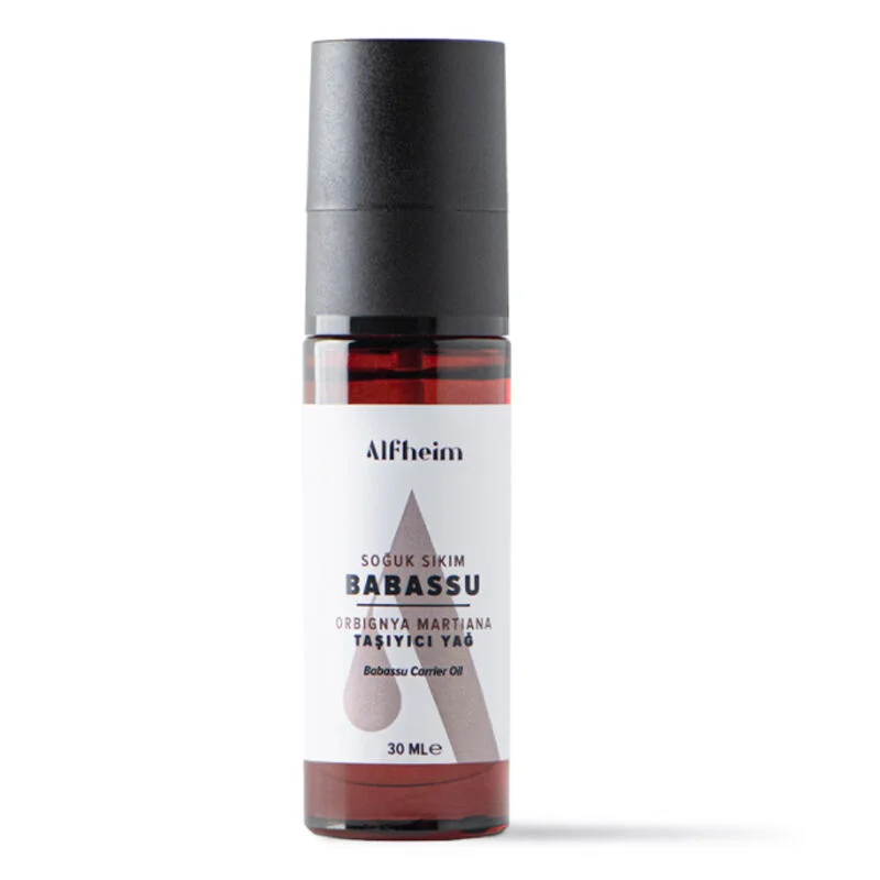 Alfheim Babassu Carrier Oil 30ml - Natural Moisturizer & Skin Care