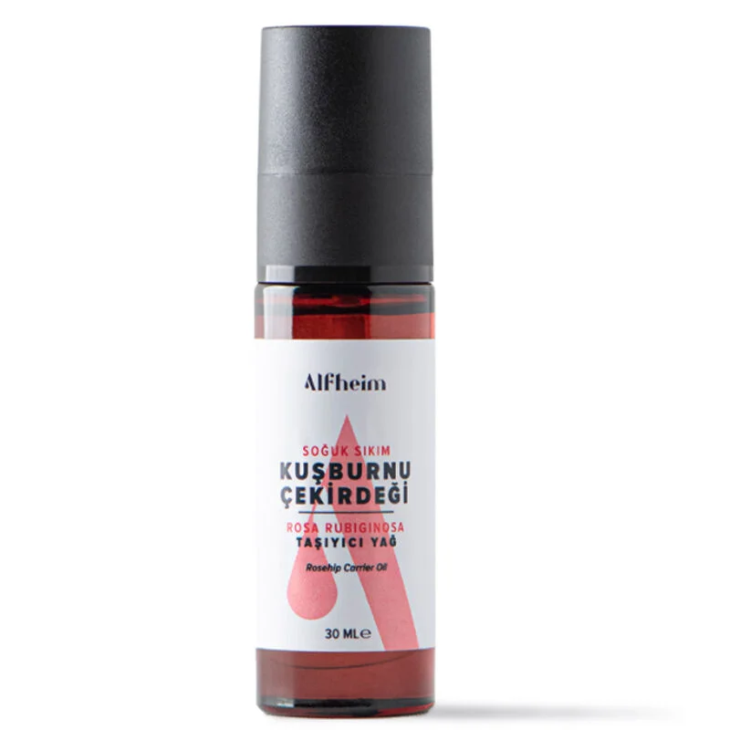 Alfheim Rosehip Seed Carrier Oil 30ml – Natural Skin Moisturizer