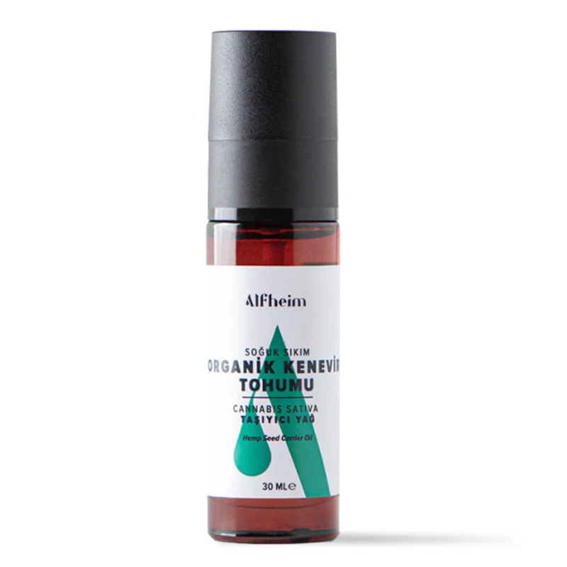 Alfheim Organic Hemp Seed Oil 30ml - Pure, Cold-Pressed Extract
