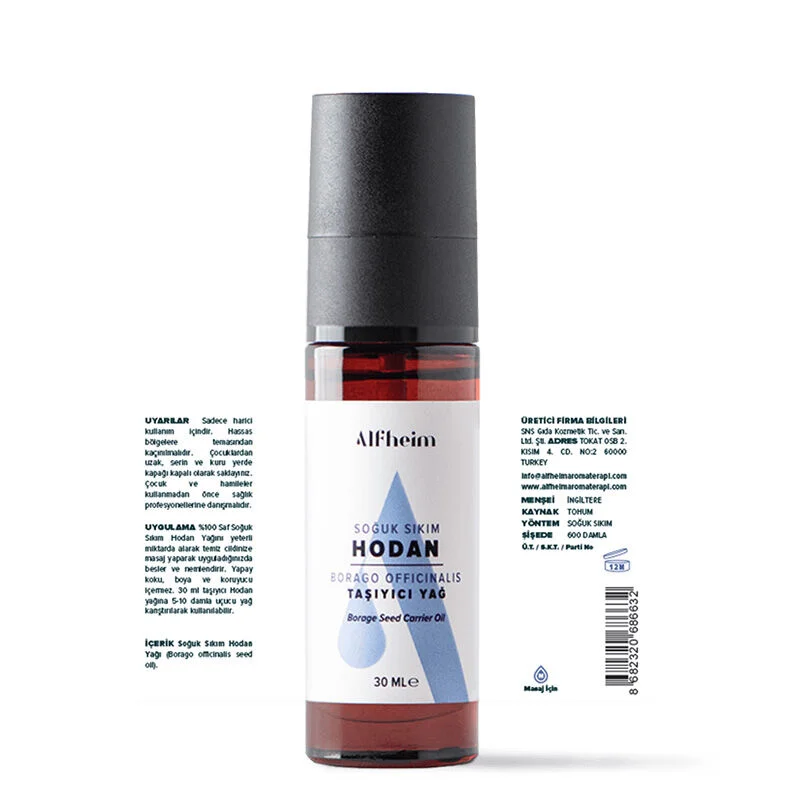 Alfheim 30 ml Hodan Carrier Oil - Pure & Natural Moisturizer