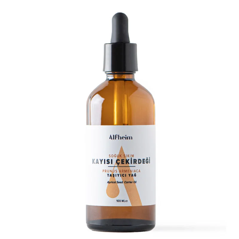 Alfheim Apricot Kernel Oil 100ml - Nourishing Carrier Oil
