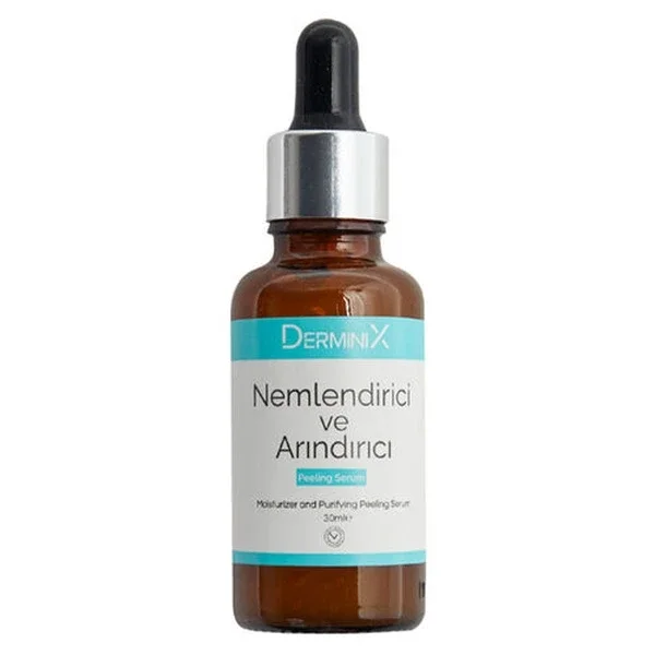 Derminix 30ml Feuchtigkeitsspendendes und Reinigendes Peeling Serum