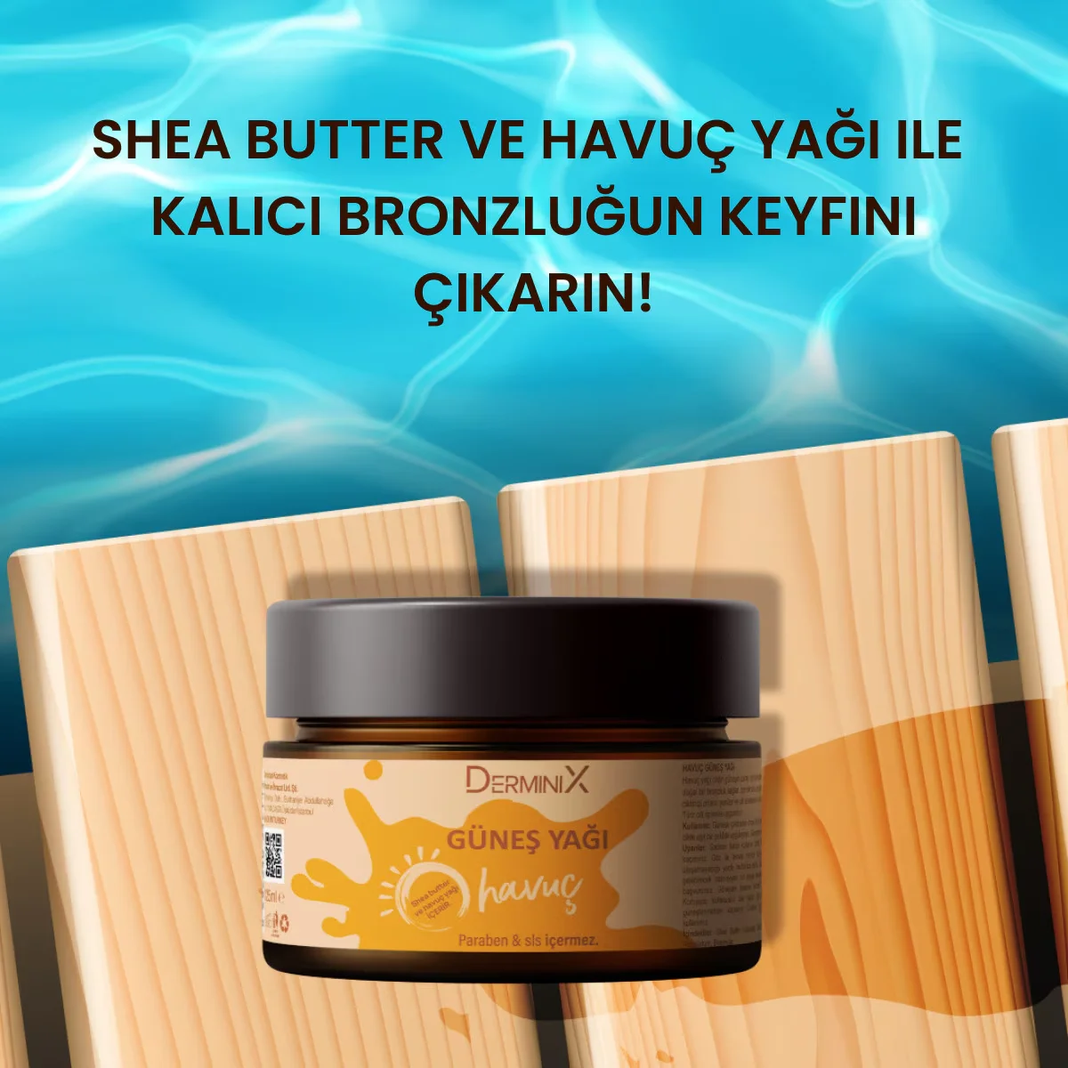 Derminix زيت ديرمينيكس كاروت صن 125 مل حماية من أشعة الشمس وترطيب
