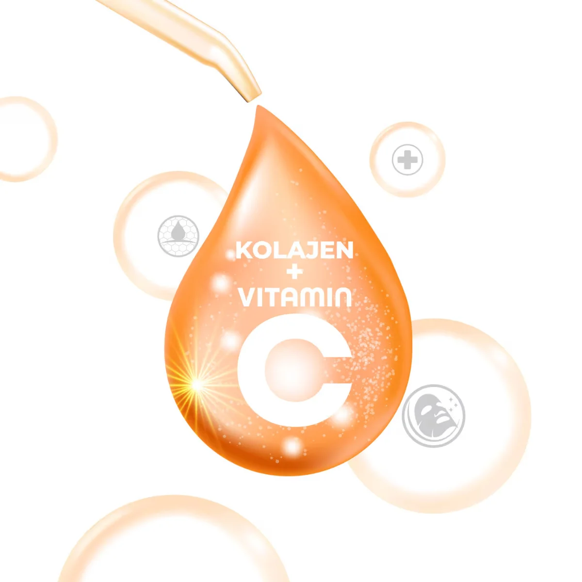 Derminix Collagen & Vitamin C Sheet Mask - 1 Piece