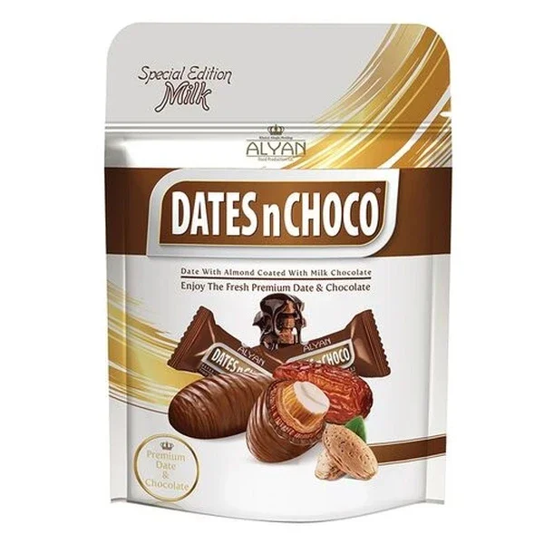 Dates N Choco Milk Chocolate Covered Dates 90 gr