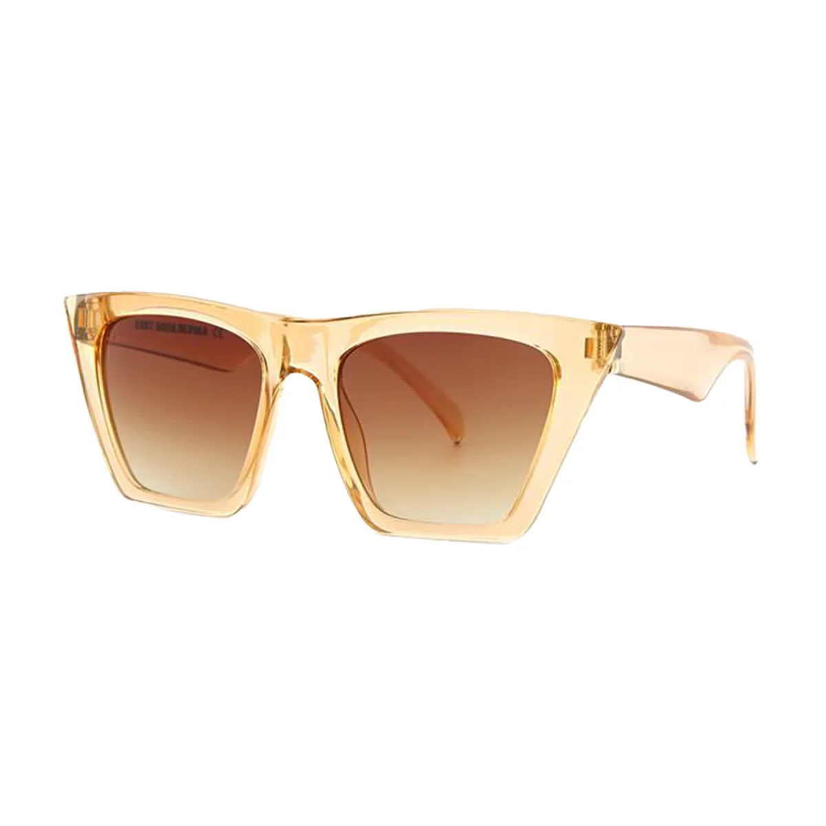 Aqua Di Polo Sunglasses Women Cream Big Cat Eye Apss021101