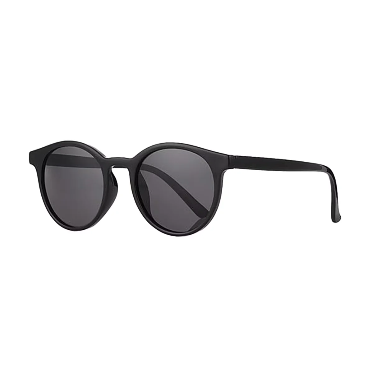 Aqua Di Polo Sunglasses Unisex Black Round Apsi000101