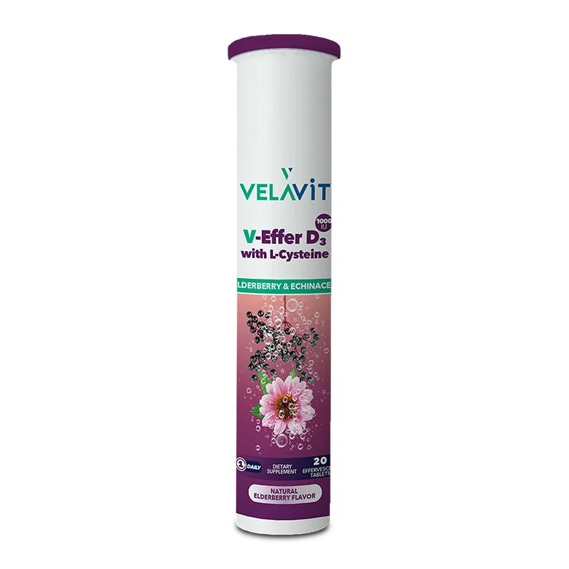 Velavit V-effer D3 with l-cysteine 20 effervescent Tablet