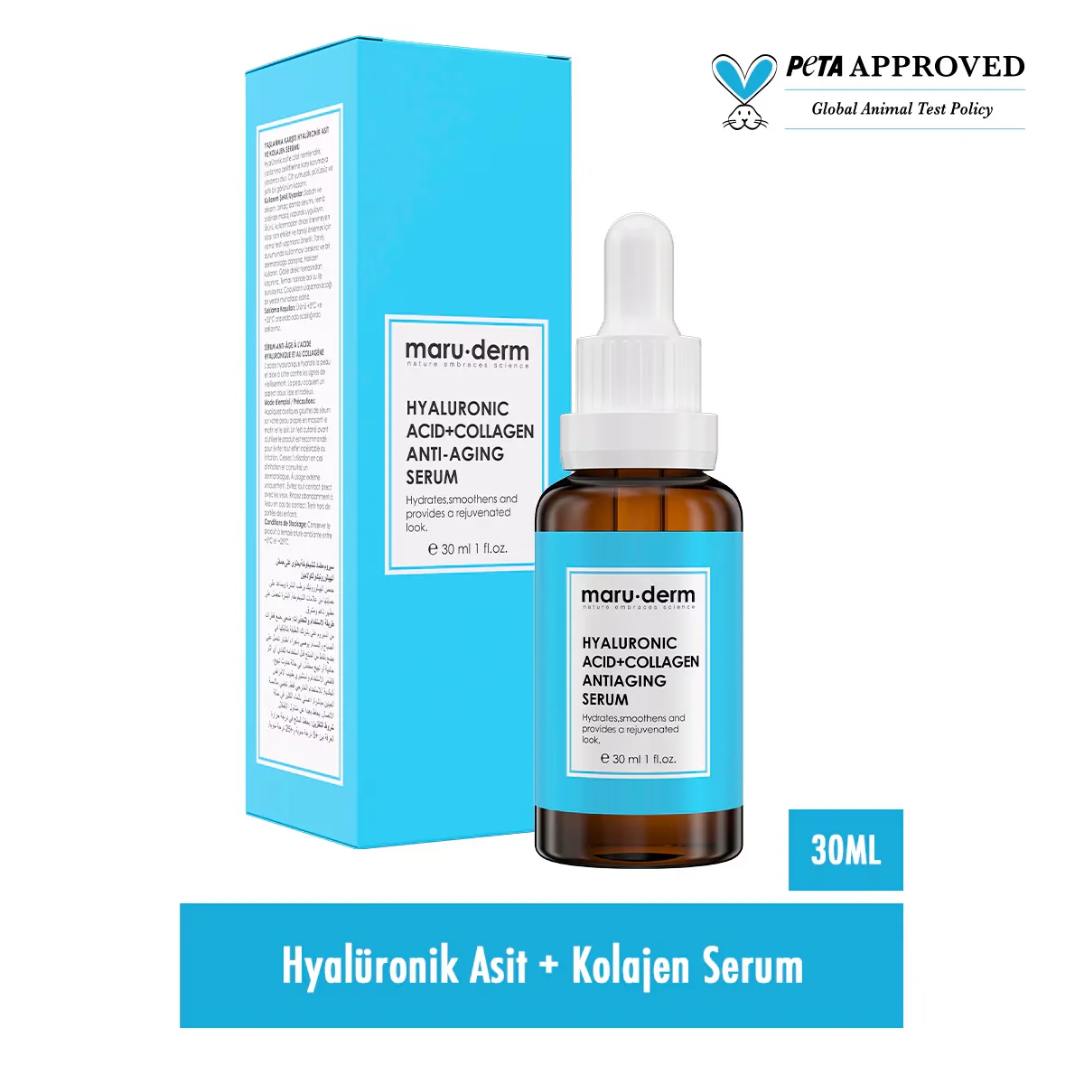 Maruderm Collagen And Hyaluronic Acid Anti-age Skin Care Serum 30 ml