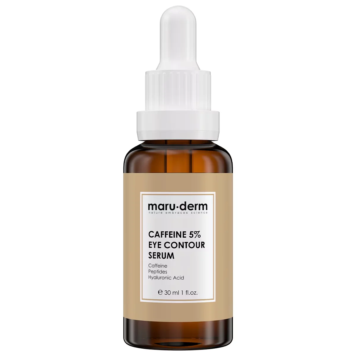 Maruderm Caffeine 5% + Peptides + Hyaluronic Acid Eye Contour Serum 30 ml