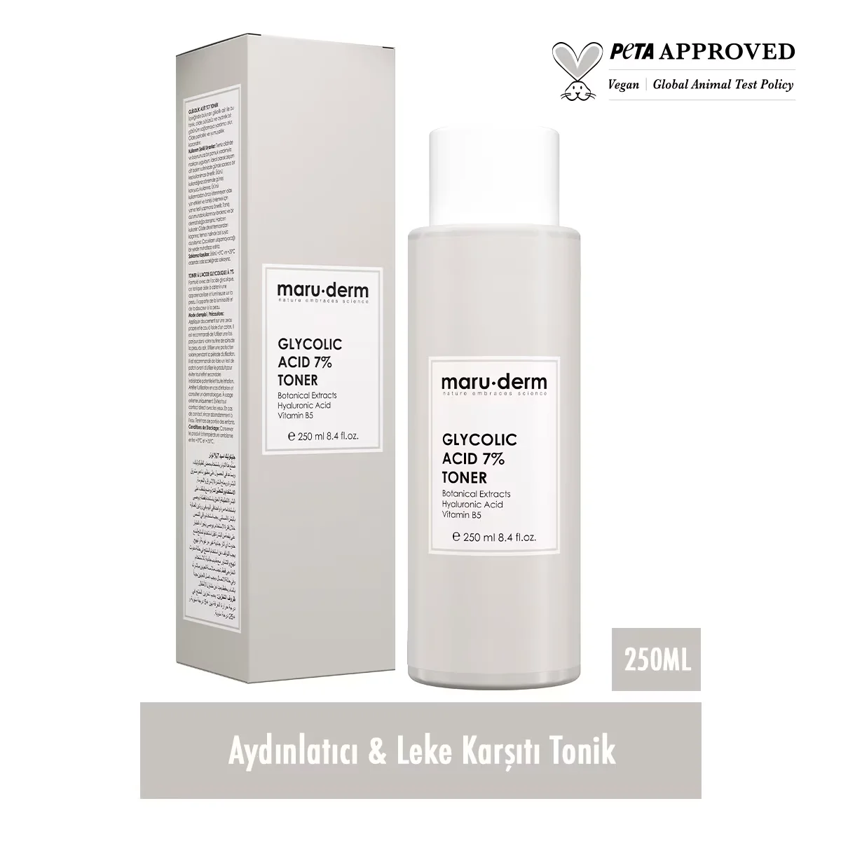 Maruderm Glycolic Acid 7% Brightening And Anti-spot Tonic 250 ml