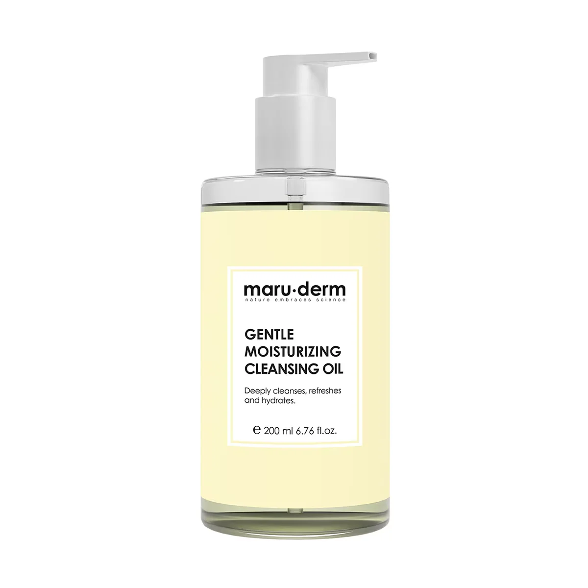 Maruderm زيت ماروديرم لتنظيف الوجه والجسم بأساس زيتي 200 مل
