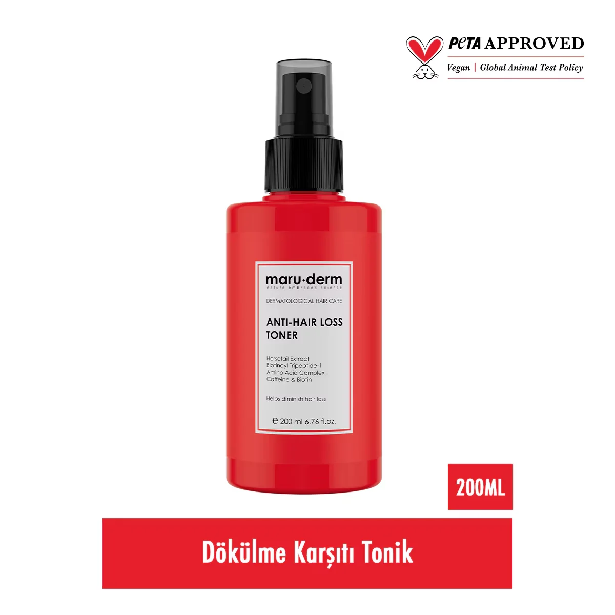 Maruderm Biotin &amp; Koffein Anti-Haarausfall Tonic 200ml