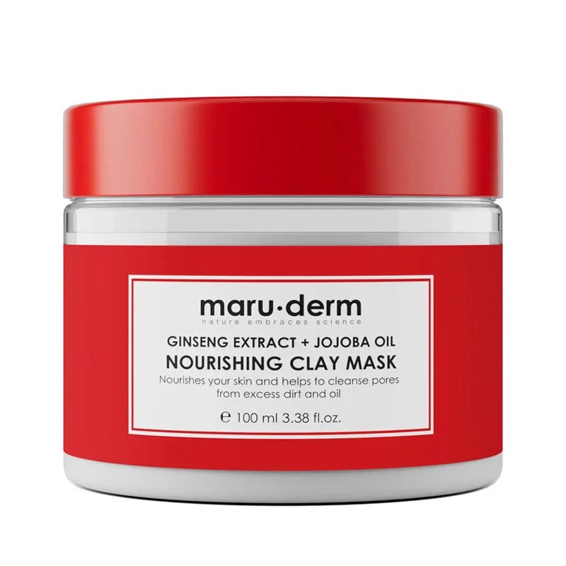 Maruderm Ginseng Extract And Jojoba Oil Clay Mask 100 ml