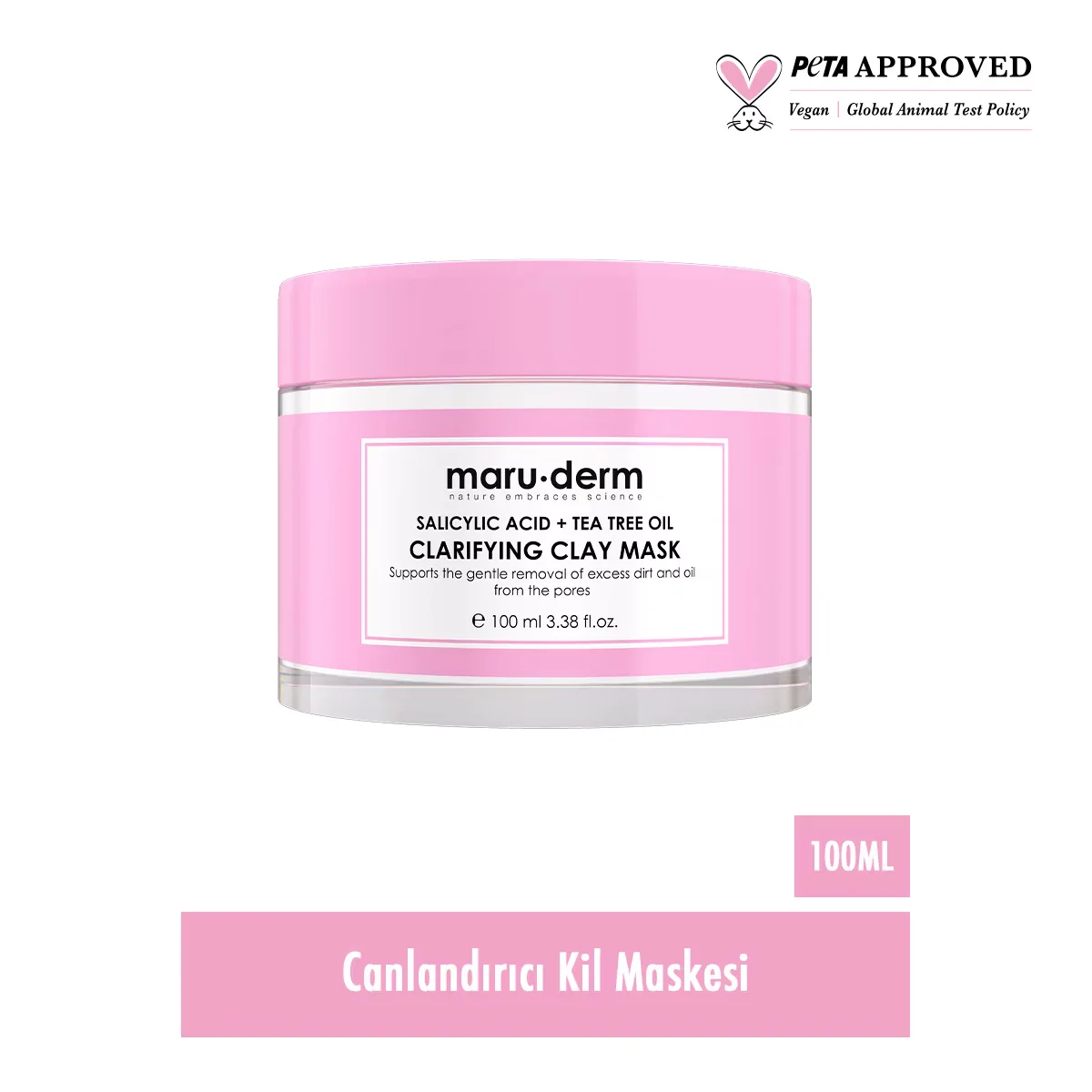 Maruderm Salicylic Acid & Tea Tree Oil Clay Mask 100 ml