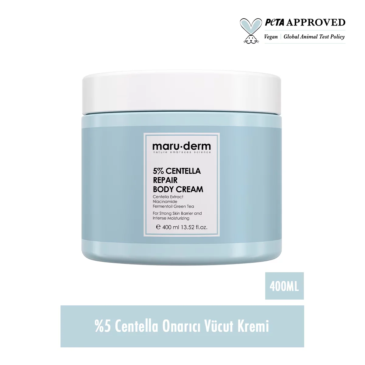 Maruderm 5% Centella Repair Body Cream 400 ml