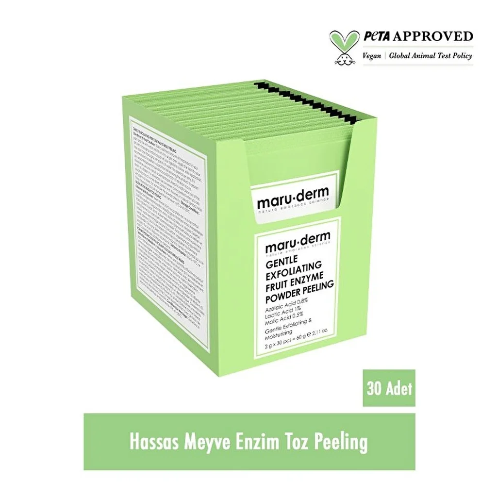 Maruderm AHA Fruchtenzym Sensitiv Pulverpeeling 60g